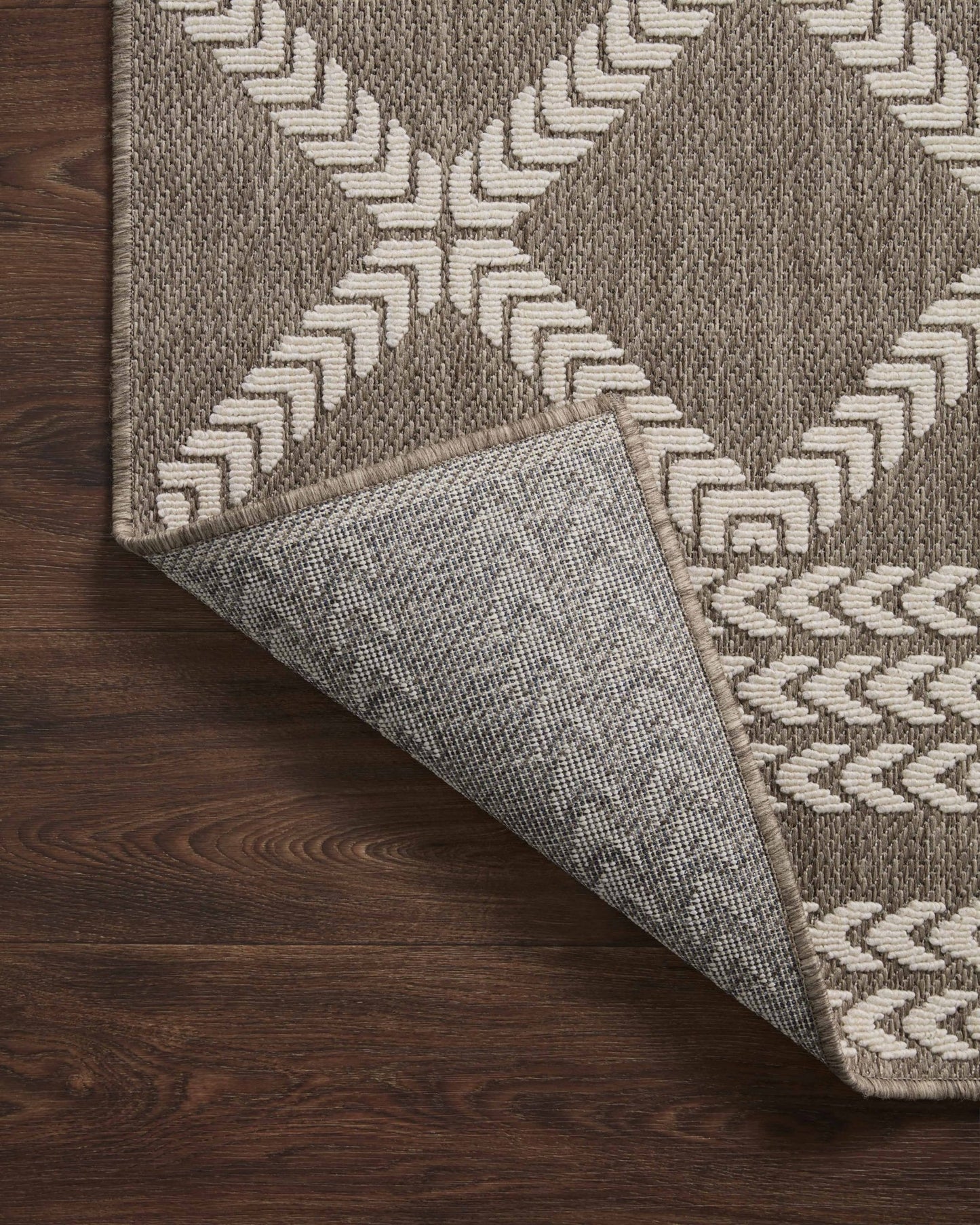 Loloi II Rainier RAI - 05 Natural Ivory Indoor/Outdoor Power Loomed Rug - Rugs - Loloi II - Atlanta Designer Rugs