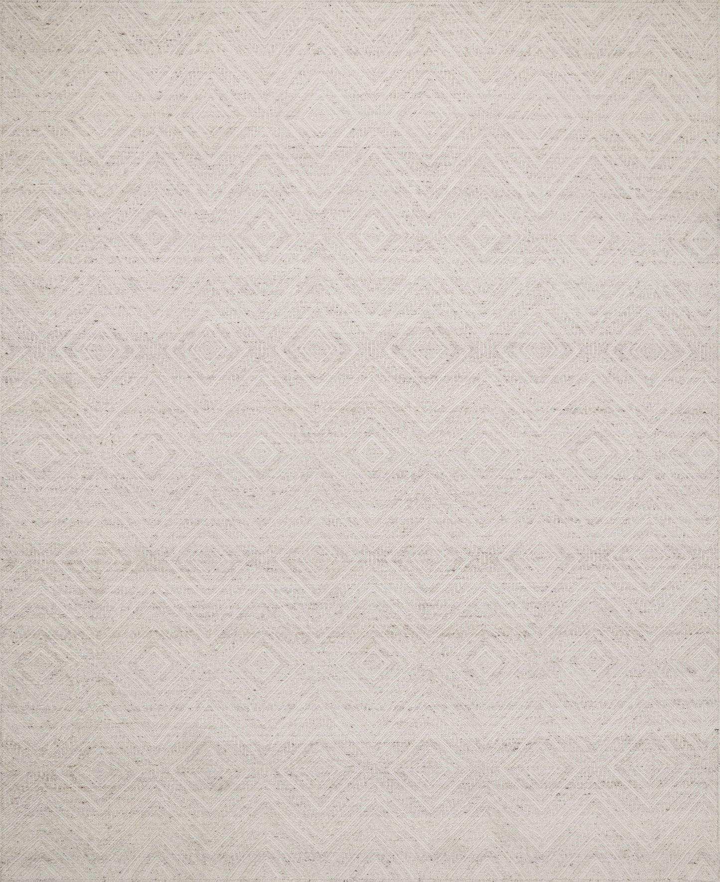 Loloi Raven RAV-04 Ivory Pebble Traditional Hand Woven Rug