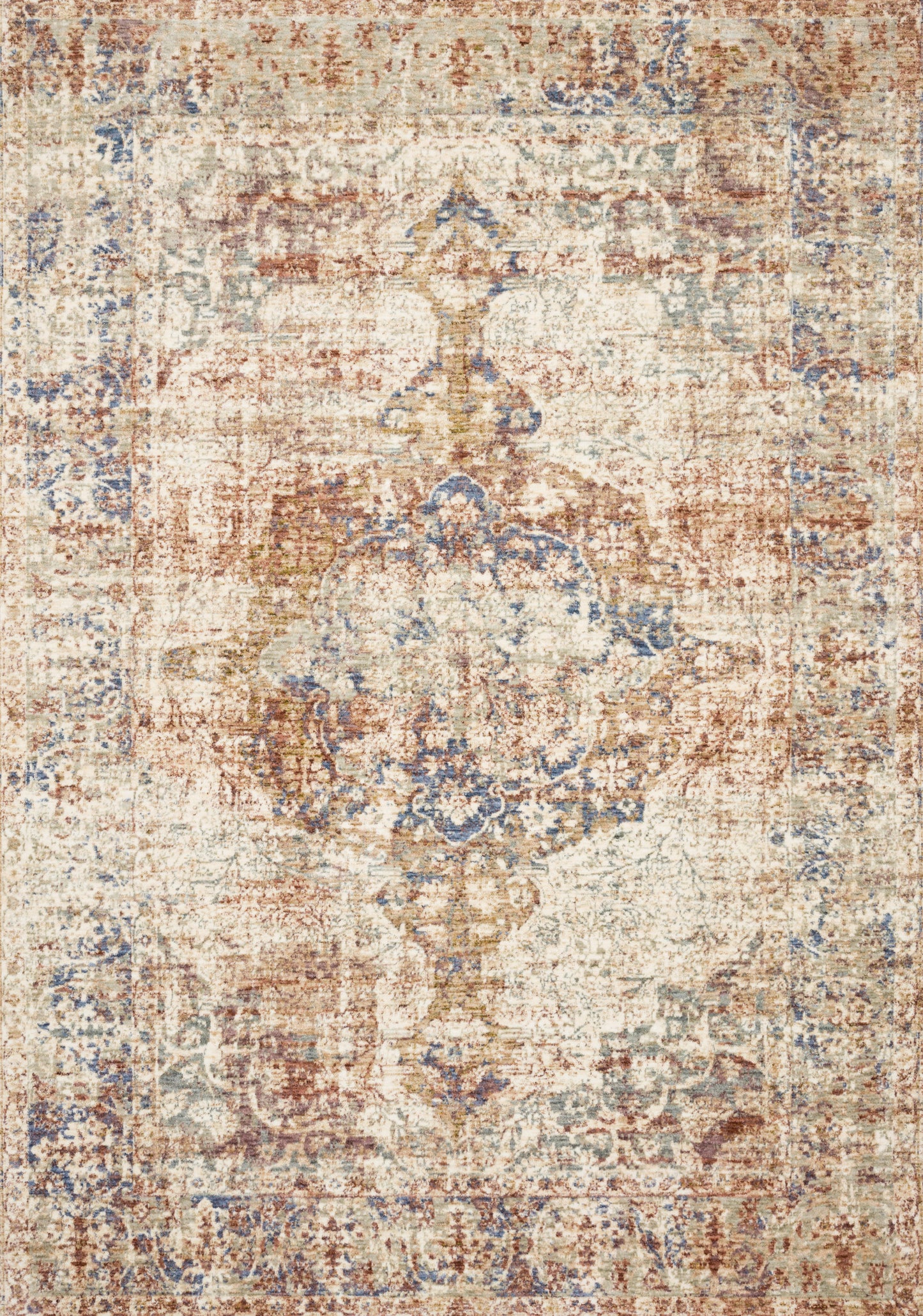 Loloi Revere REV-01 Multi Traditional Power Loomed Rug