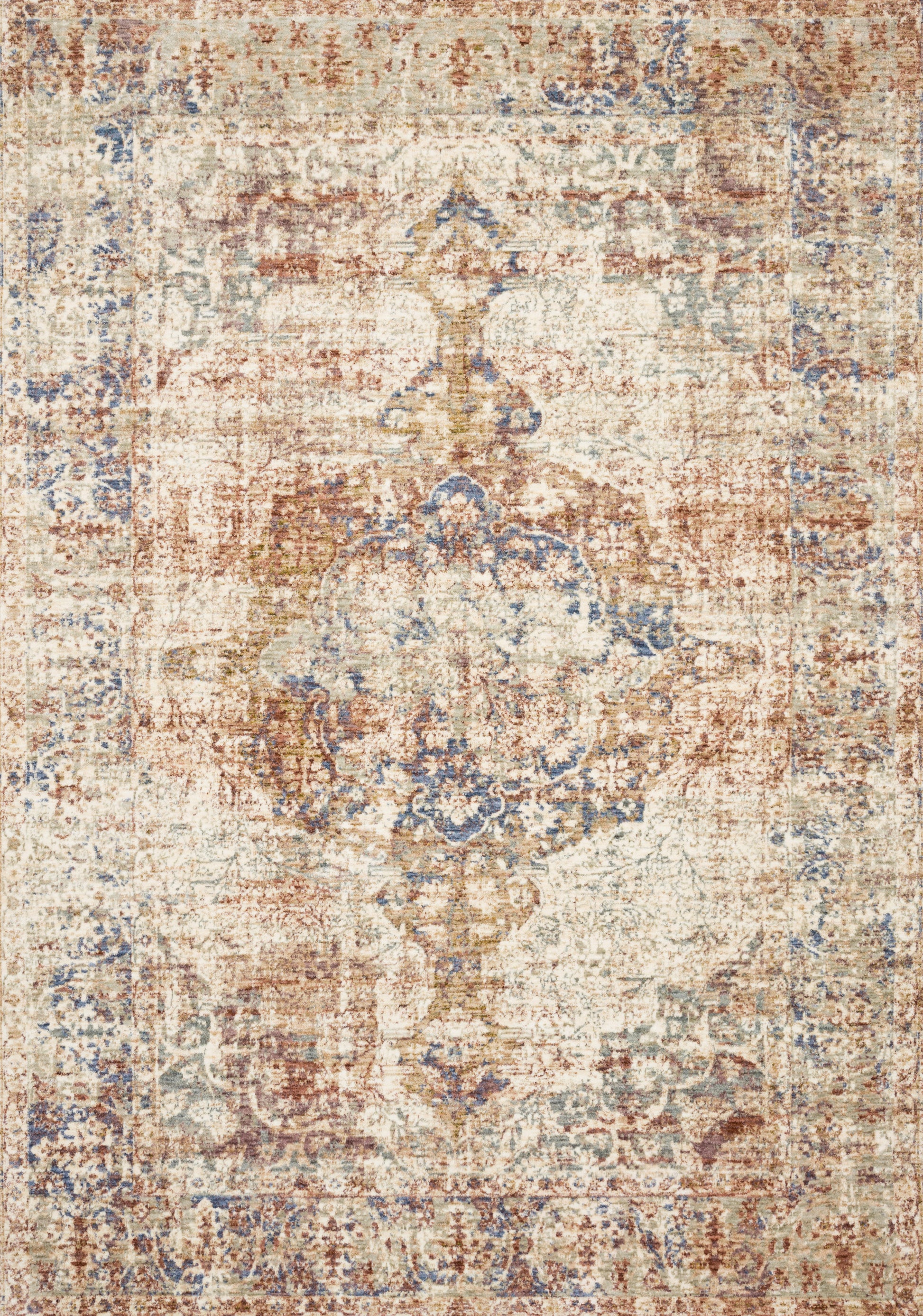 Loloi Revere REV-01 Multi Traditional Power Loomed Rug