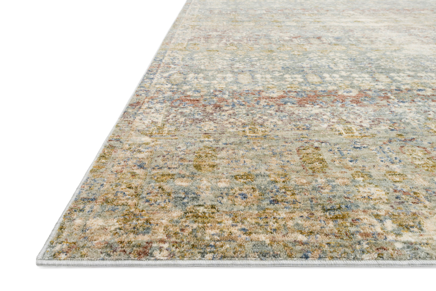 Loloi Revere REV-03 Grey Multi Traditional Power Loomed Rug