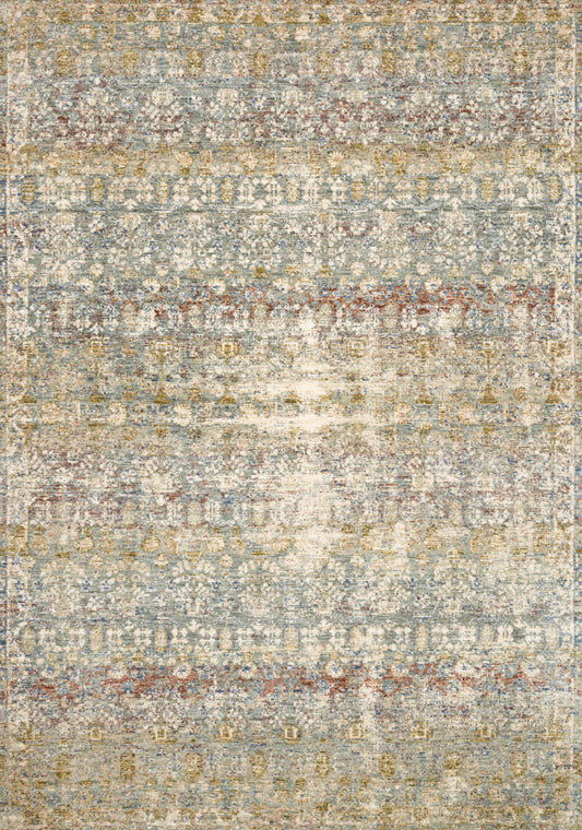 Loloi Revere REV-03 Grey Multi Traditional Power Loomed Rug