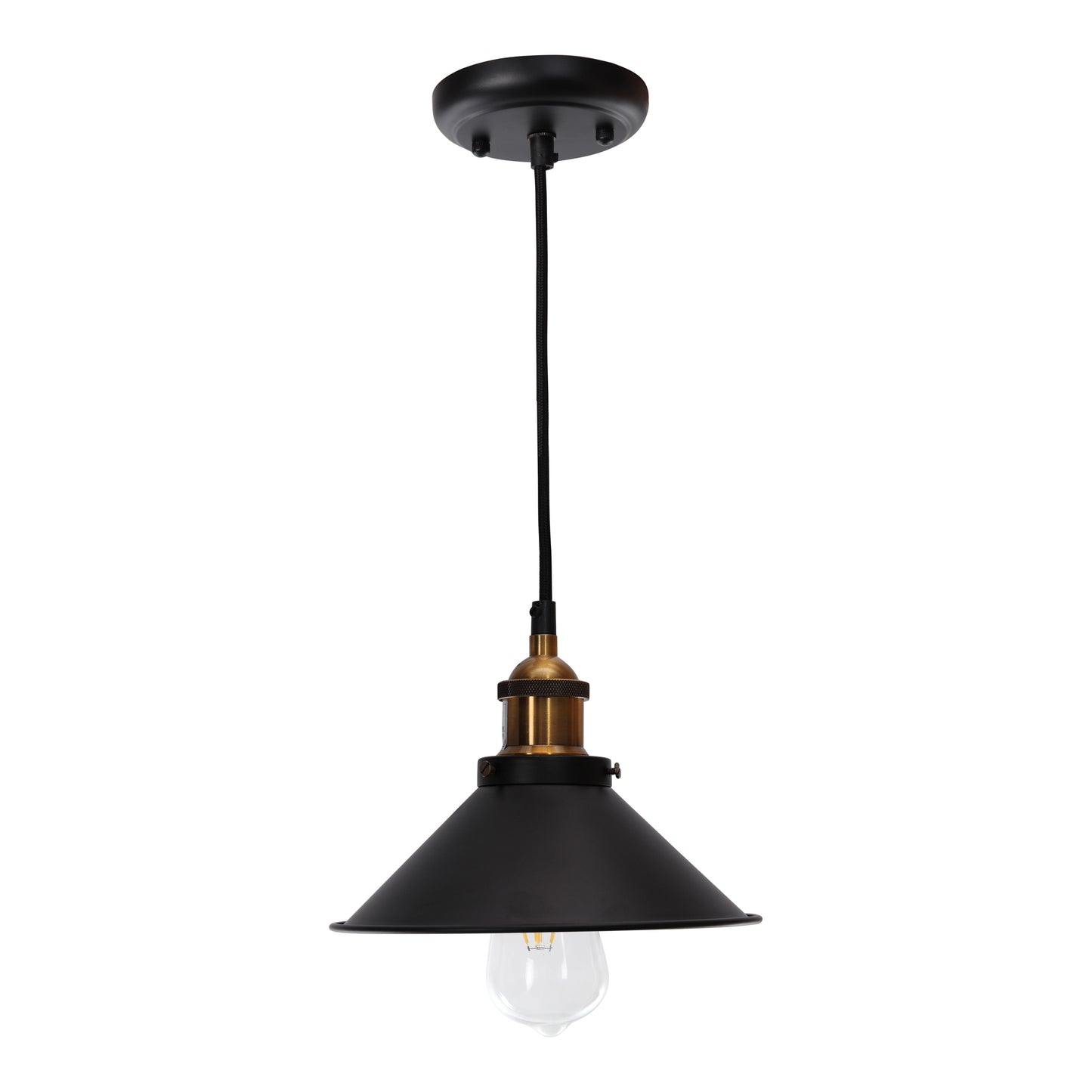 Moes Home Pendant Lamps Renata Black Industrial Furniture