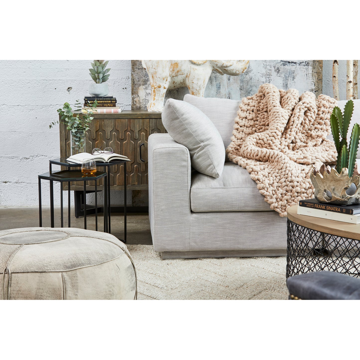 Moes Home Corner Chairs Justin Grey Scandinavian Furniture