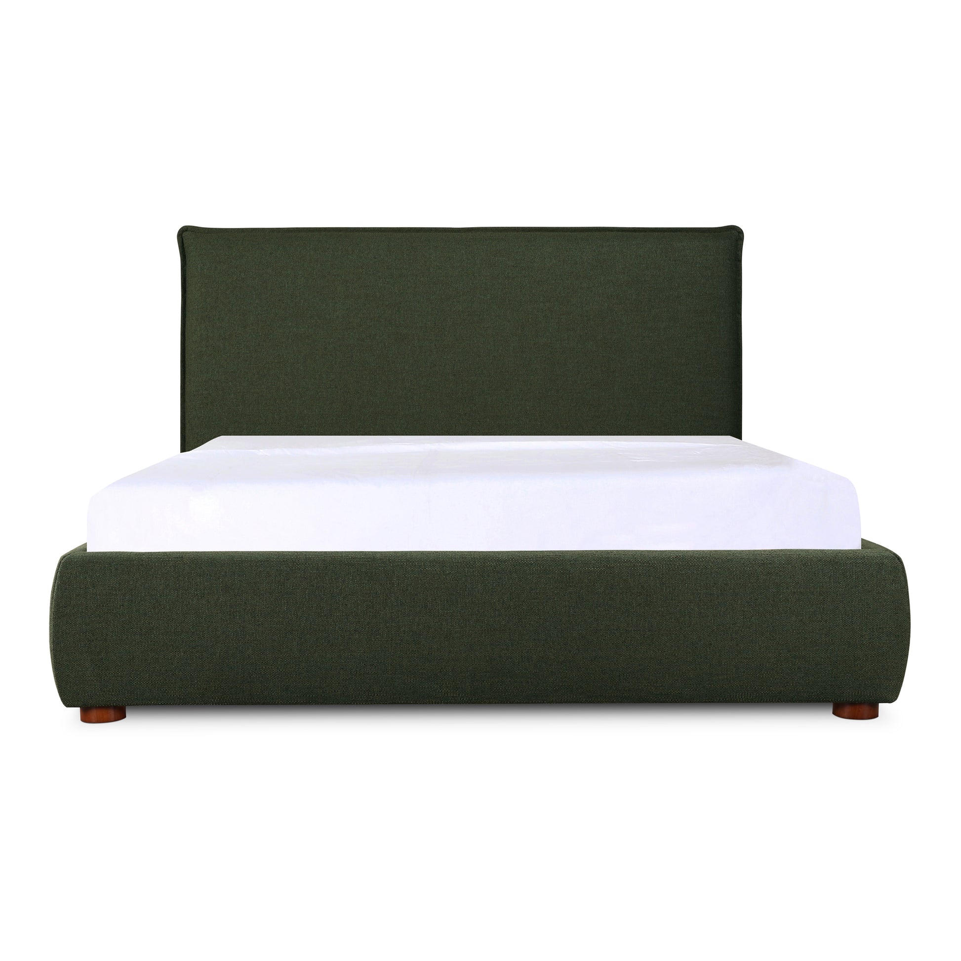 Moes Home Beds Luzon Green Scandinavian Furniture