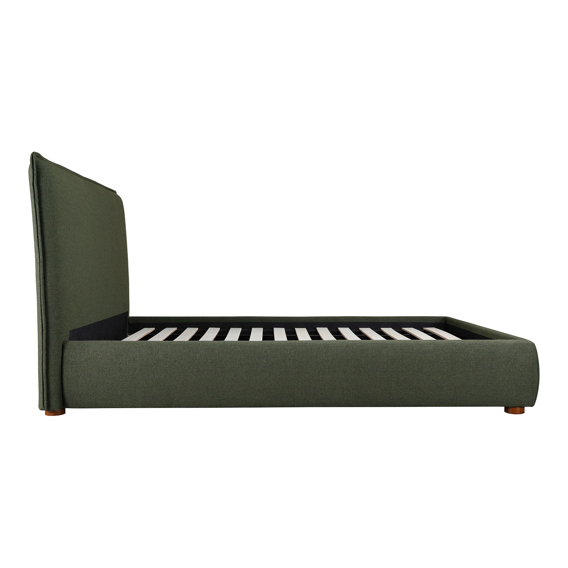 Moes Home Beds Luzon Green Scandinavian Furniture