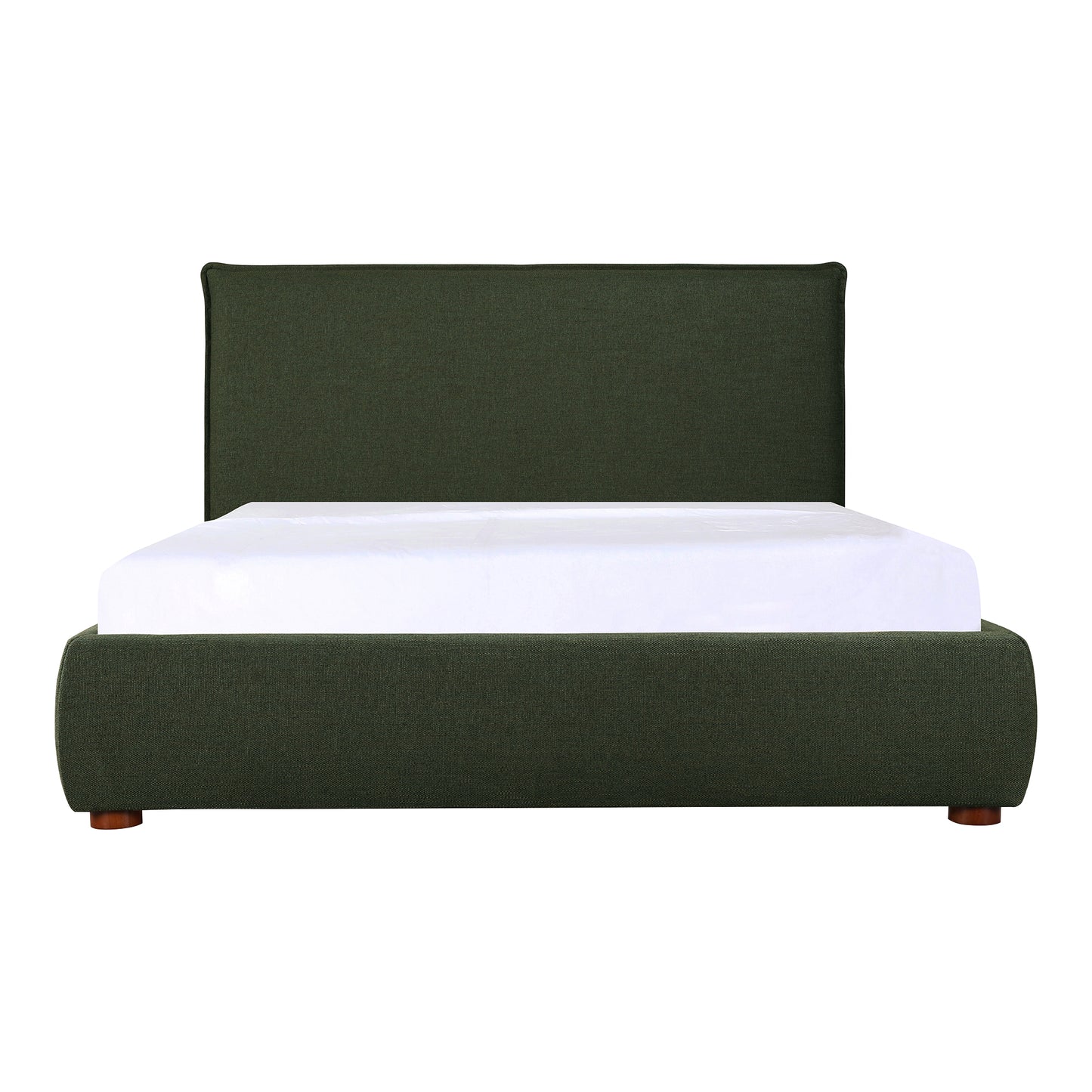 Moes Home Beds Luzon Green Scandinavian Furniture