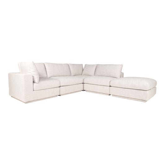 Moes Home Modular Sectionals Justin Grey Scandinavian Furniture