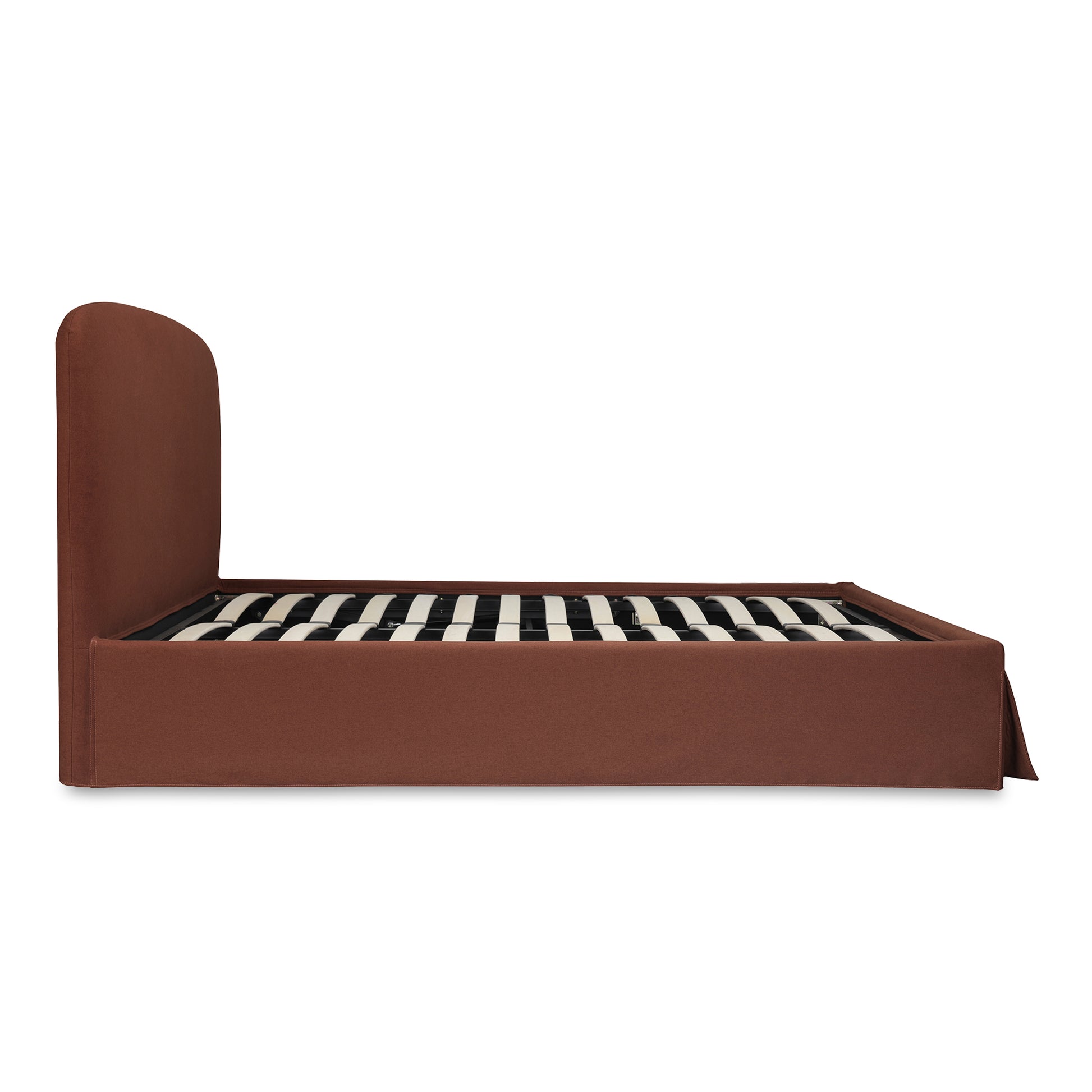 Moes Home Beds JOAN Brown Contemporary Furniture