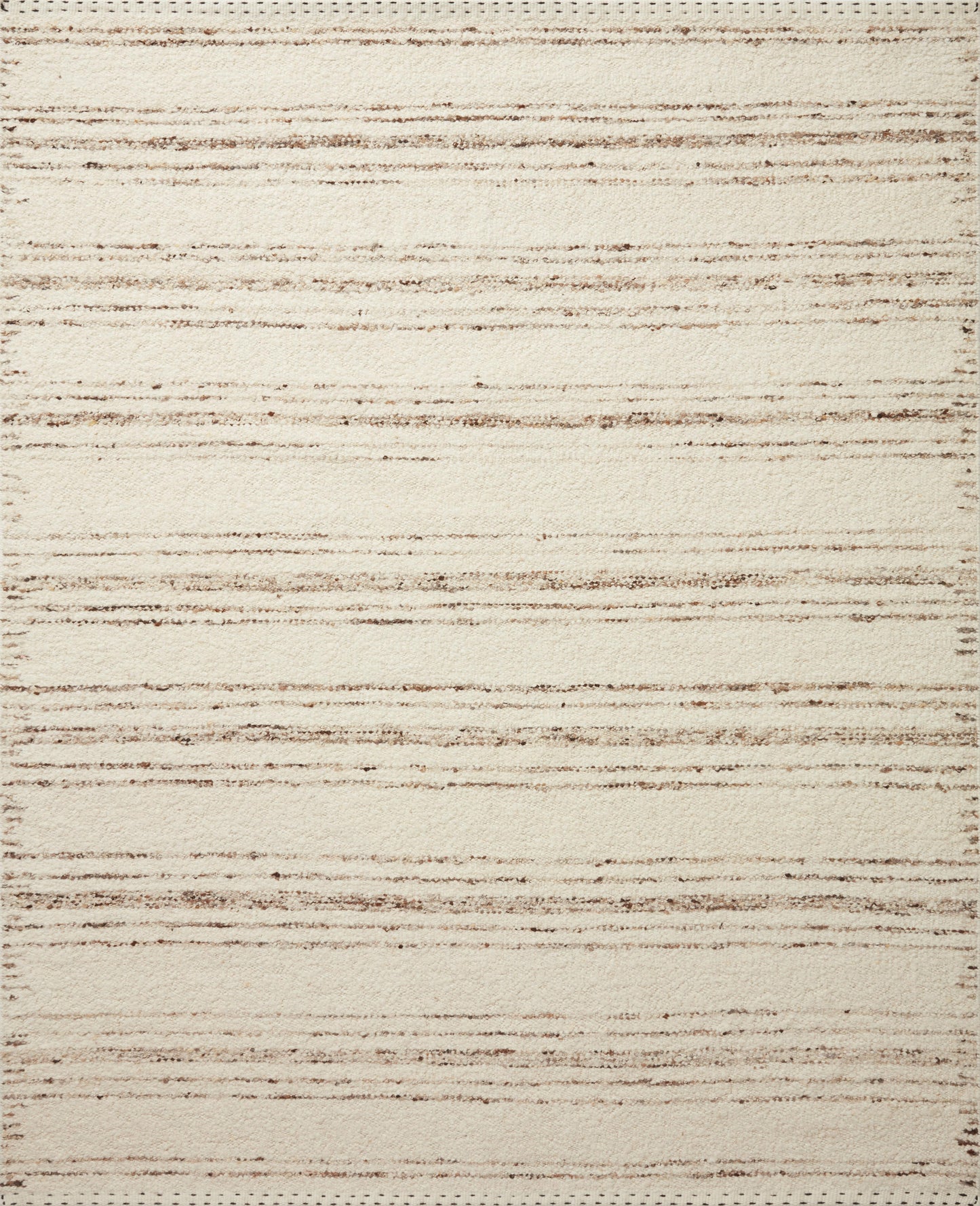 Loloi ROMAN ROM-02 Ivory Pebble Contemporary Hand Woven Rug