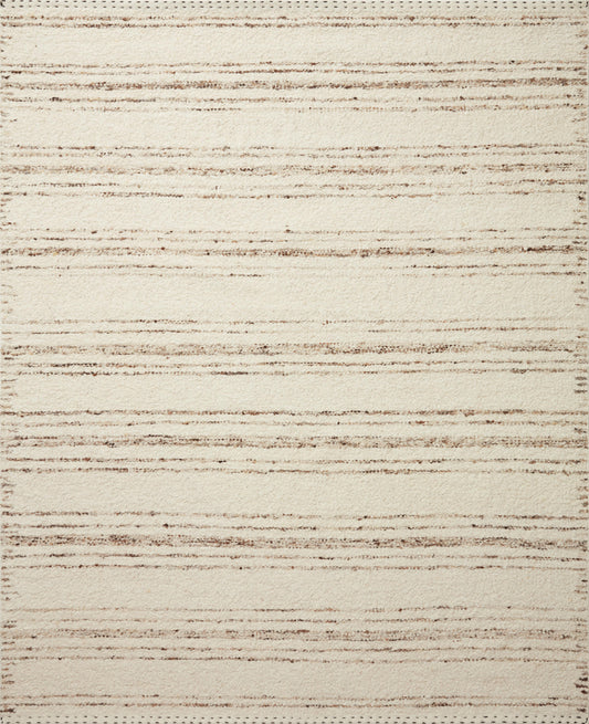 Loloi ROMAN ROM-02 Ivory Pebble Contemporary Hand Woven Rug