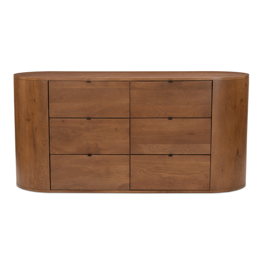 Moes Home Dressers THEO Brown Scandinavian Furniture