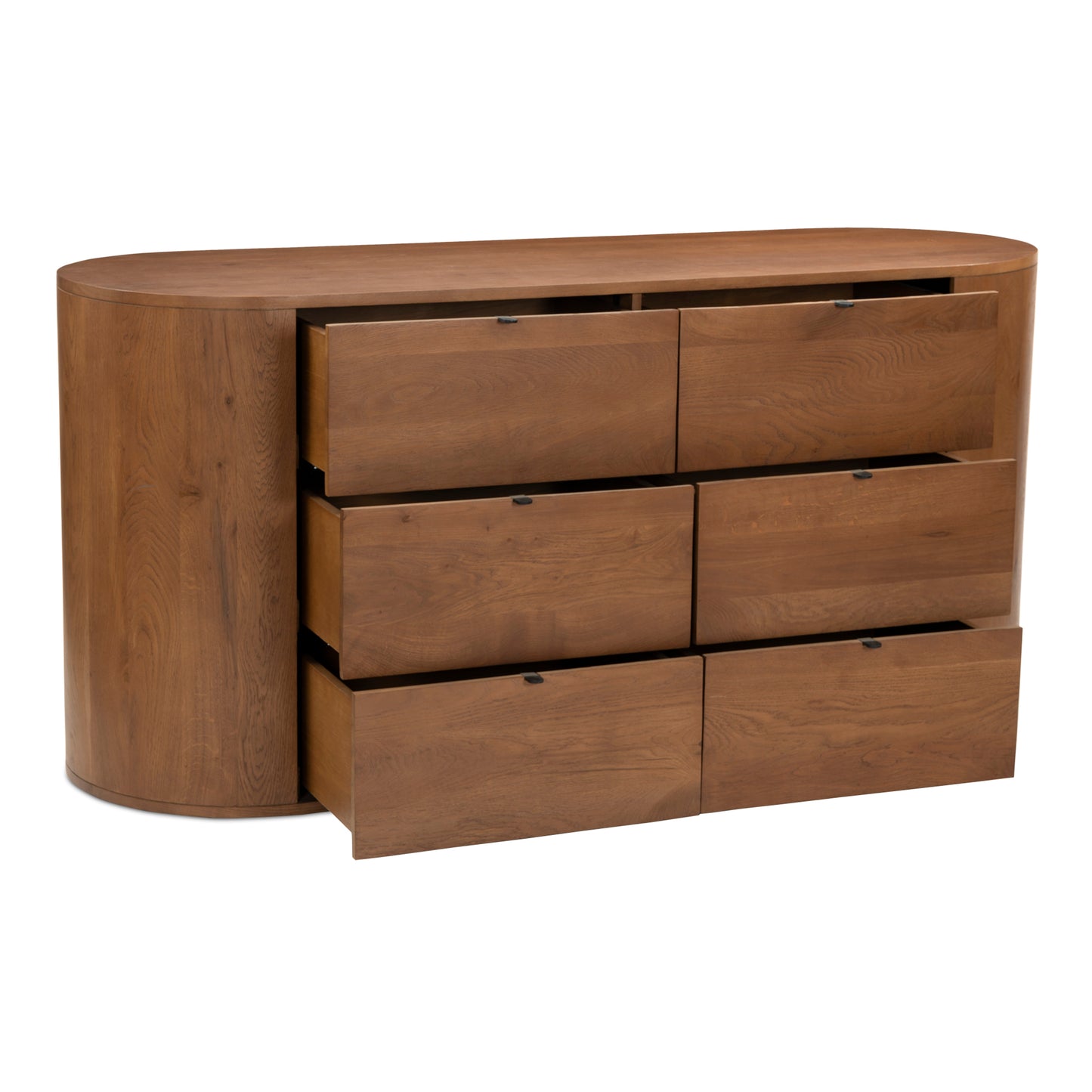 Moes Home Dressers THEO Brown Scandinavian Furniture