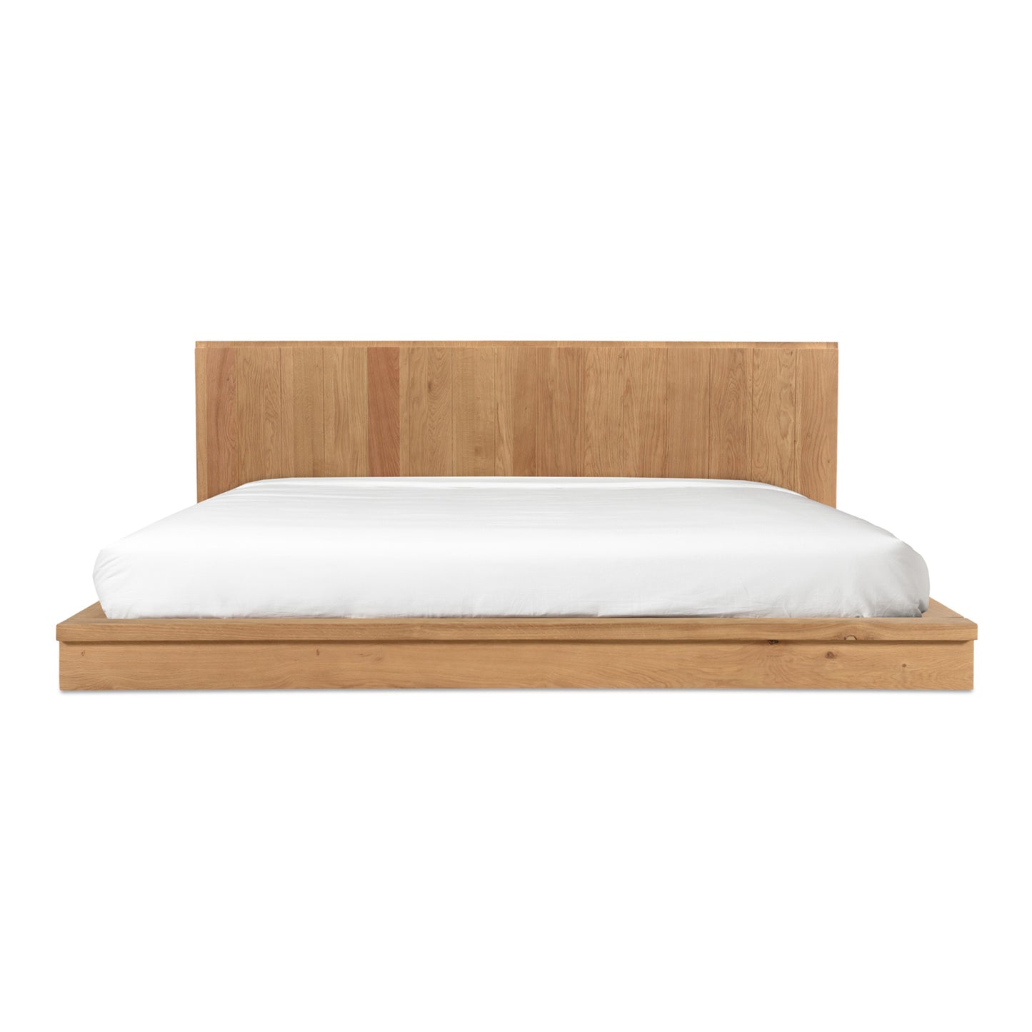 Moes Home Beds Plank Natural Mid-Century Modern Furniture