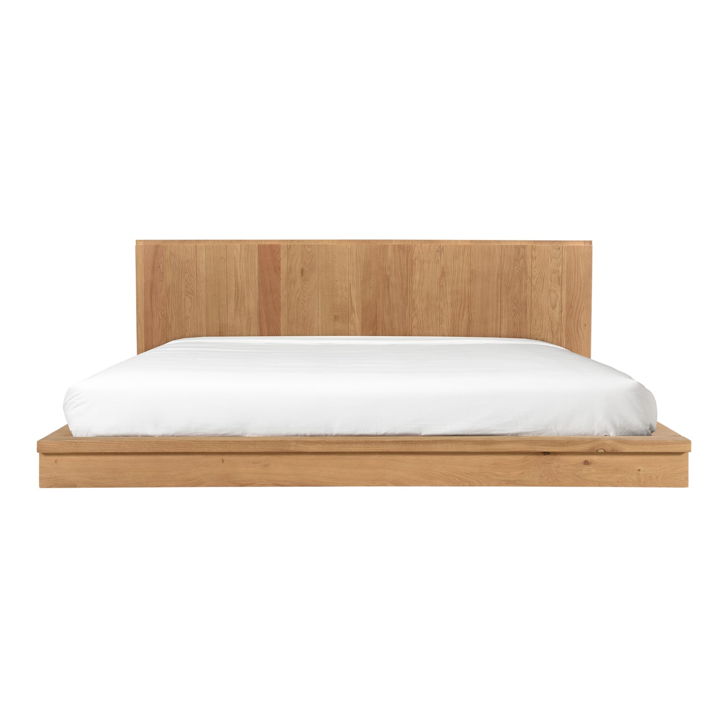 Moes Home Beds Plank Natural Mid-Century Modern Furniture