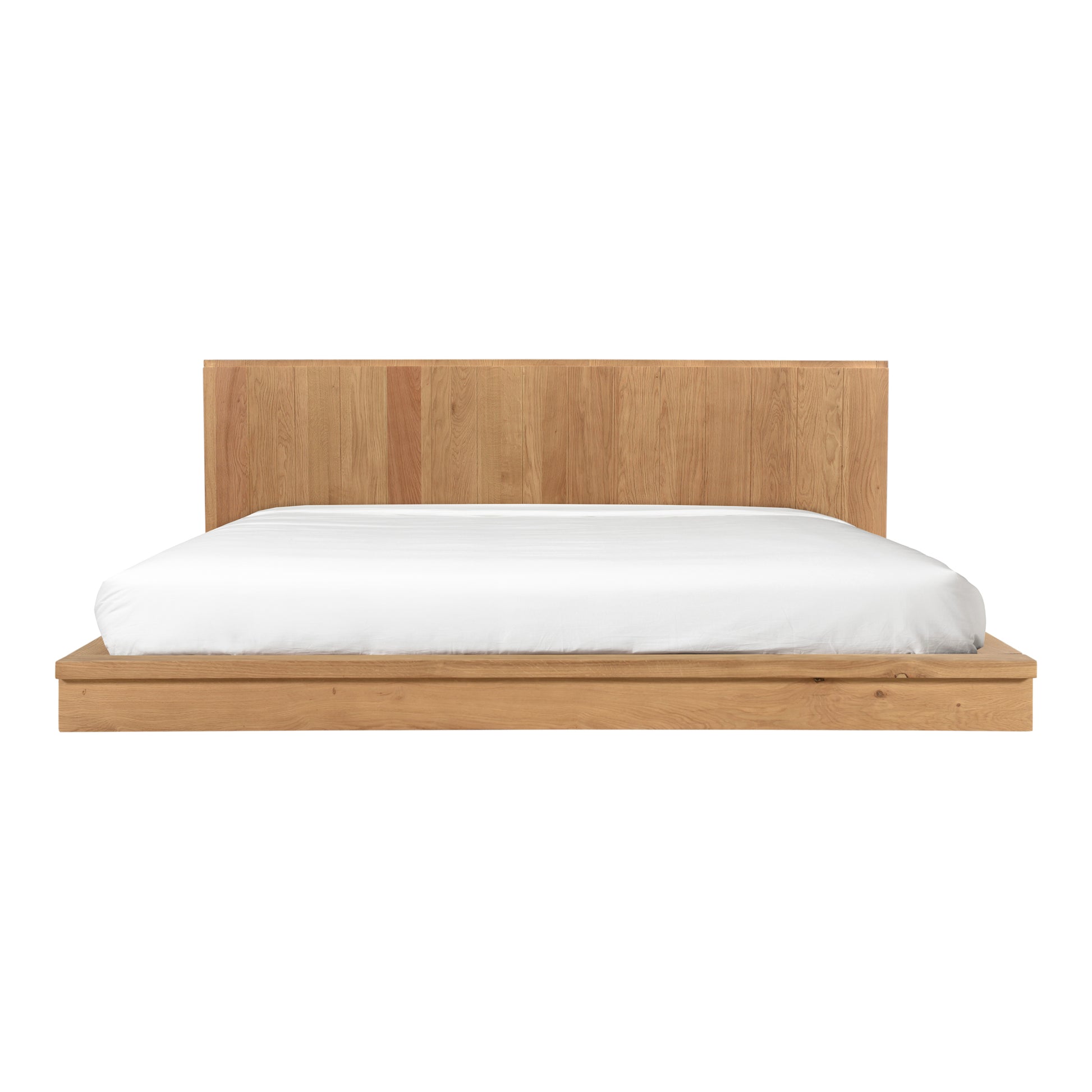 Moes Home Beds Plank Natural Mid-Century Modern Furniture