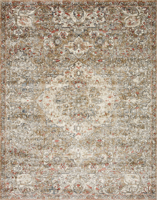 Loloi II Saban SAB-07 Straw Beige Traditional Power Loomed Rug