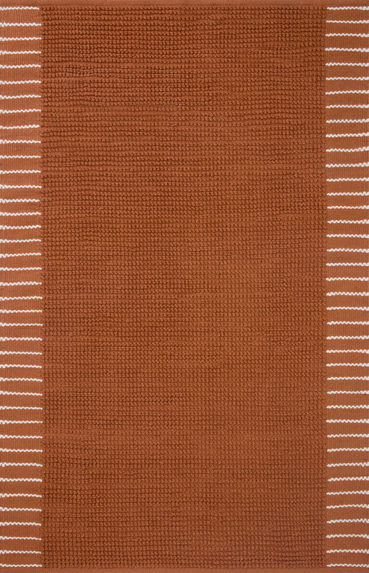 Magnolia Home Sadie SAD-01 Terracotta Indoor/Outdoor Hand Woven Rug