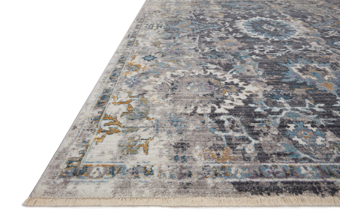 Loloi II Samra SAM-02 Grey Multi Transitional Power Loomed Rug