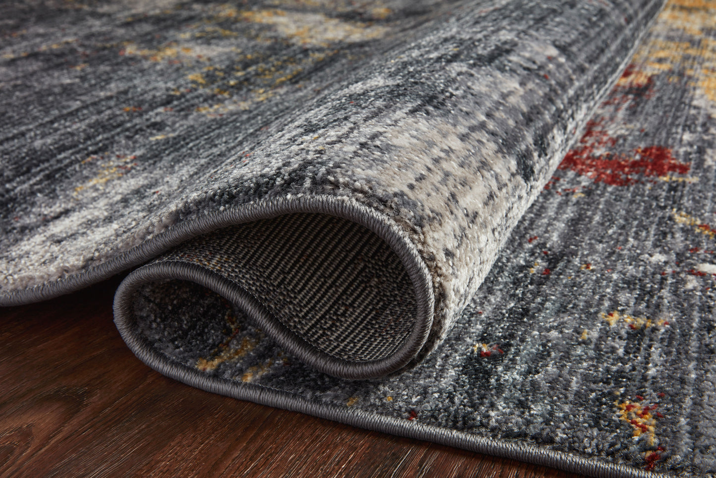 Loloi II Samra SAM-03 Dk. Grey Spice Transitional Power Loomed Rug