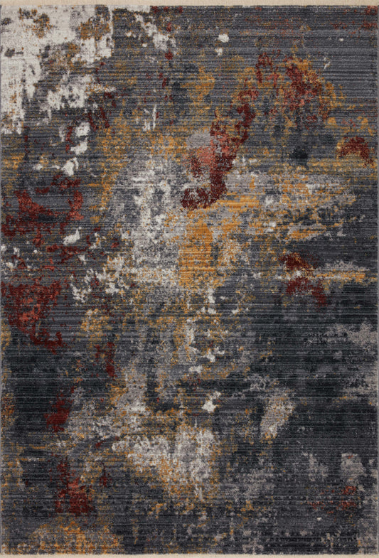 Loloi II Samra SAM-03 Dk. Grey Spice Transitional Power Loomed Rug