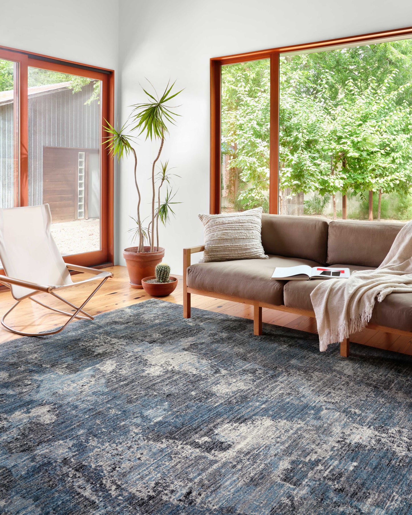 Loloi II Samra SAM-05 Dove Sky Transitional Power Loomed Rug