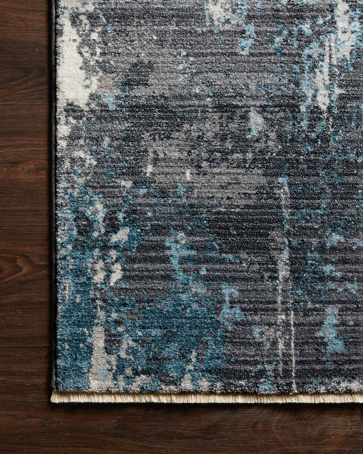 Loloi II Samra SAM-06 Charcoal Sky Transitional Power Loomed Rug