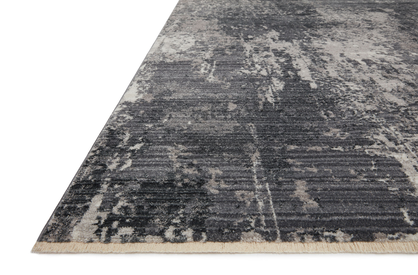 Loloi II Samra SAM-06 Charcoal Silver Transitional Power Loomed Rug