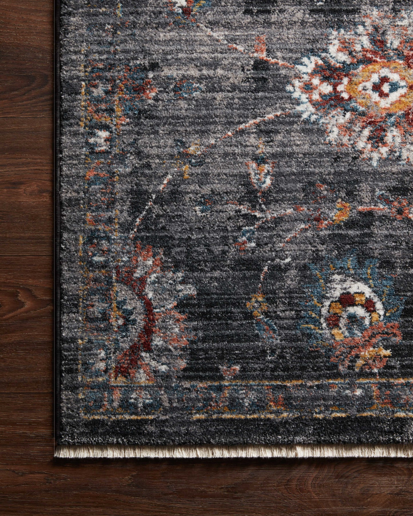 Loloi II Samra SAM-08 Charcoal Multi Transitional Power Loomed Rug