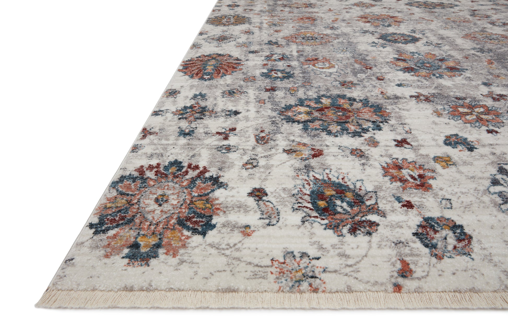 Loloi II Samra SAM-08 Ivory Multi Transitional Power Loomed Rug