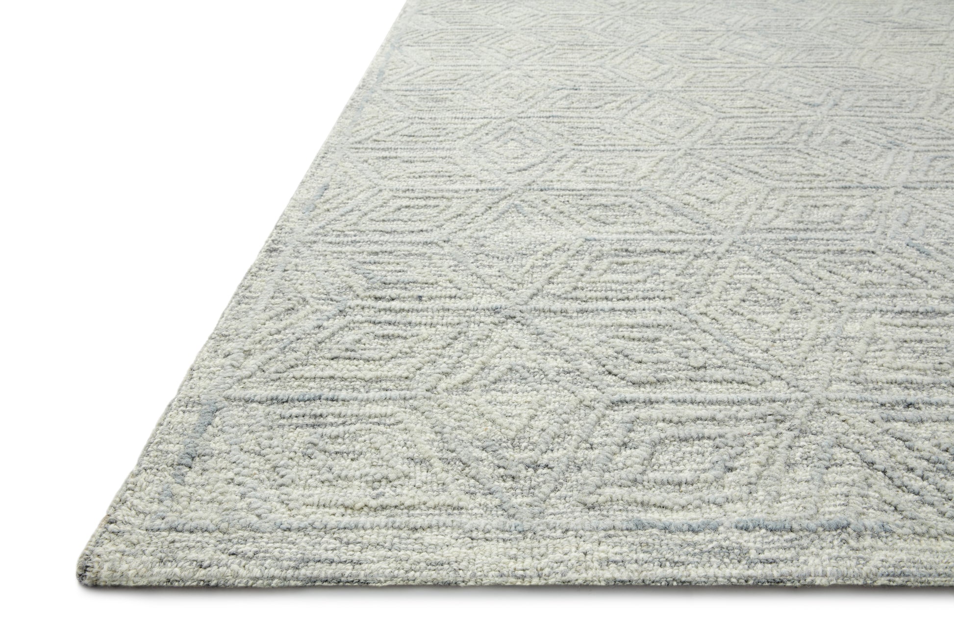 Magnolia Home Sarah SAR-01 Sky Contemporary Hand Tufted Rug