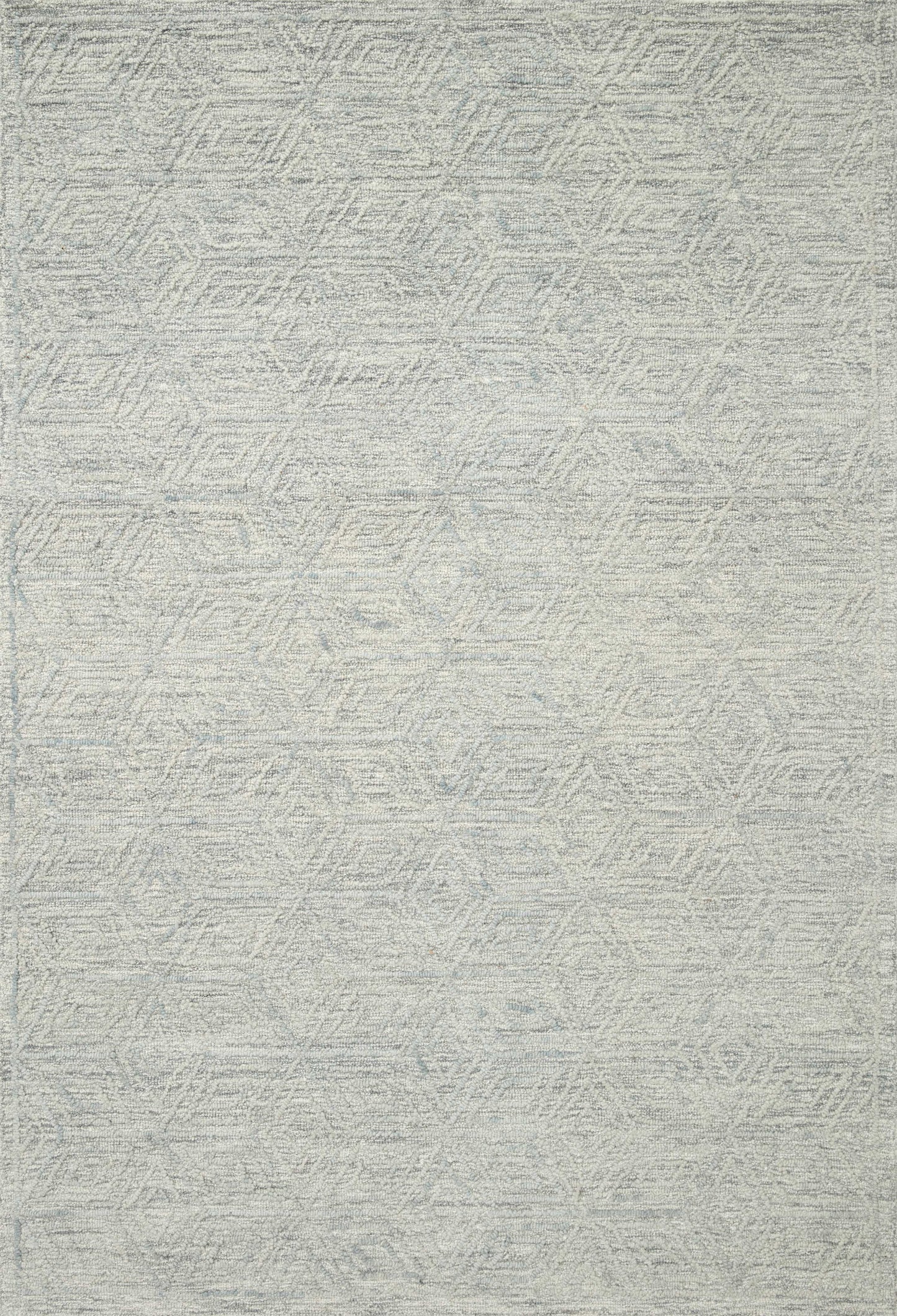 Magnolia Home Sarah SAR-01 Sky Contemporary Hand Tufted Rug