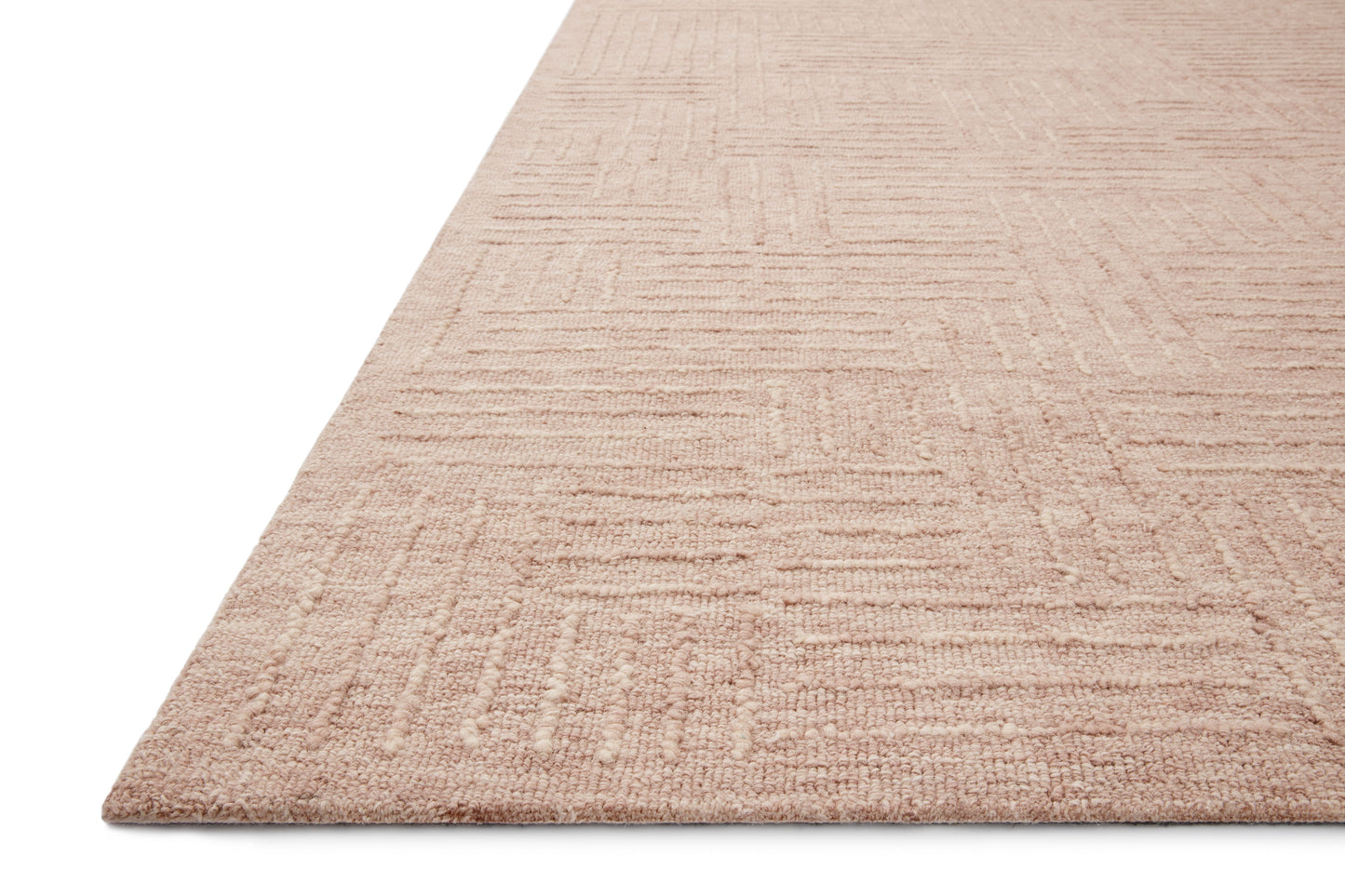 Magnolia Home Sarah SAR-02 Blush Contemporary Hand Tufted Rug