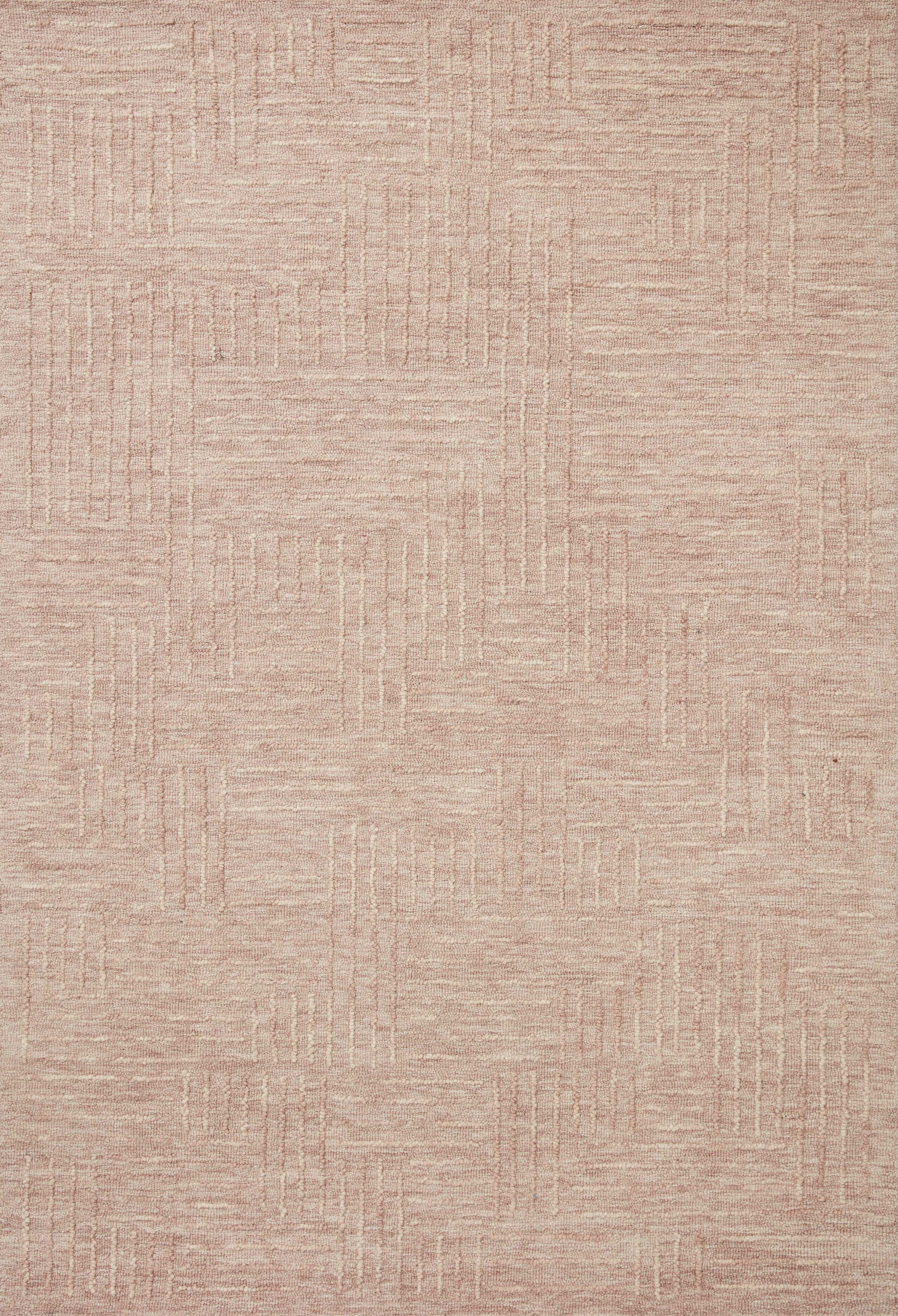 Magnolia Home Sarah SAR-02 Blush Contemporary Hand Tufted Rug