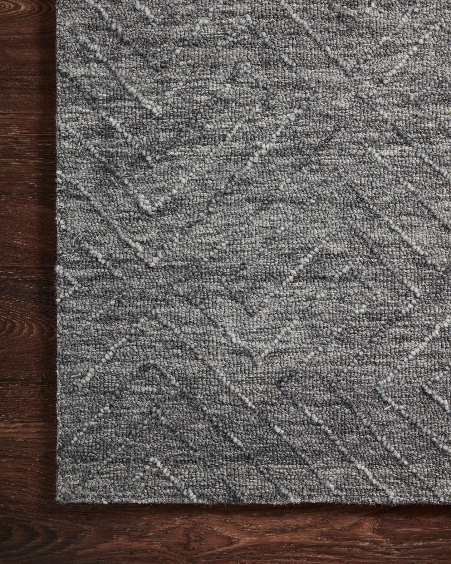 Magnolia Home Sarah SAR-03 Charcoal Contemporary Hand Tufted Rug