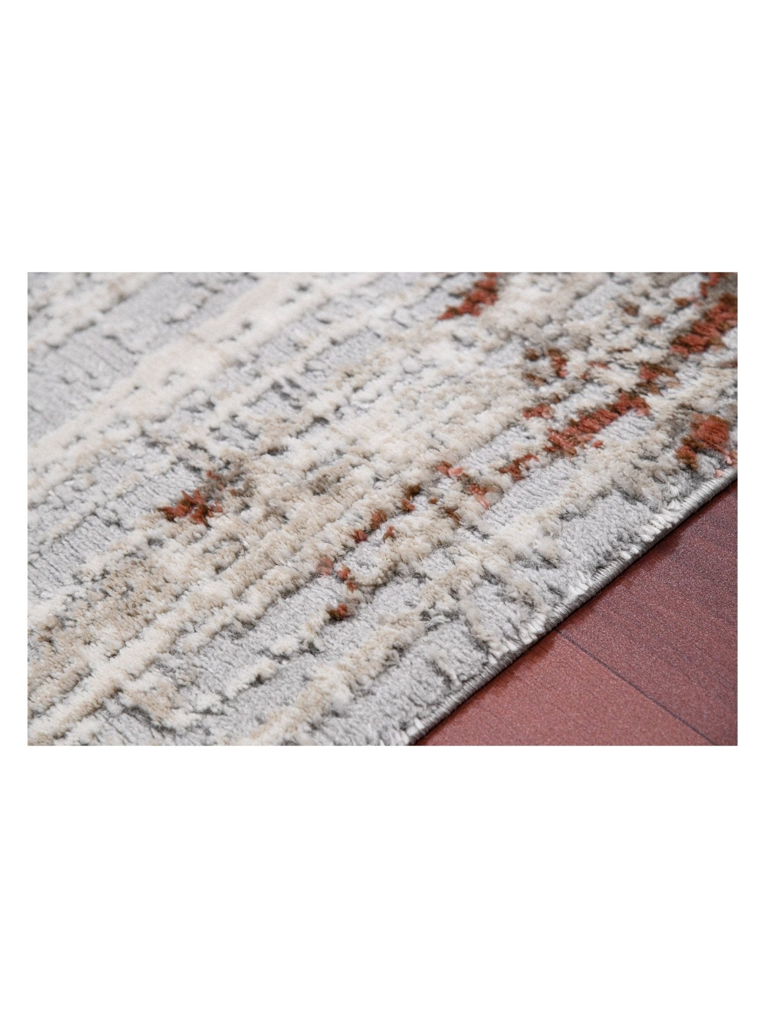 Limited Salisbury SAC - 456 GRAY RED Transitional Machinemade Rug - Rugs - Limited - Atlanta Designer Rugs