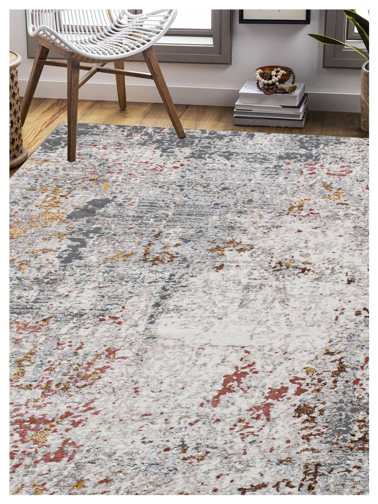 Limited Salisbury SAC - 457 IVORY GRAY Transitional Machinemade Rug - Rugs - Limited - Atlanta Designer Rugs