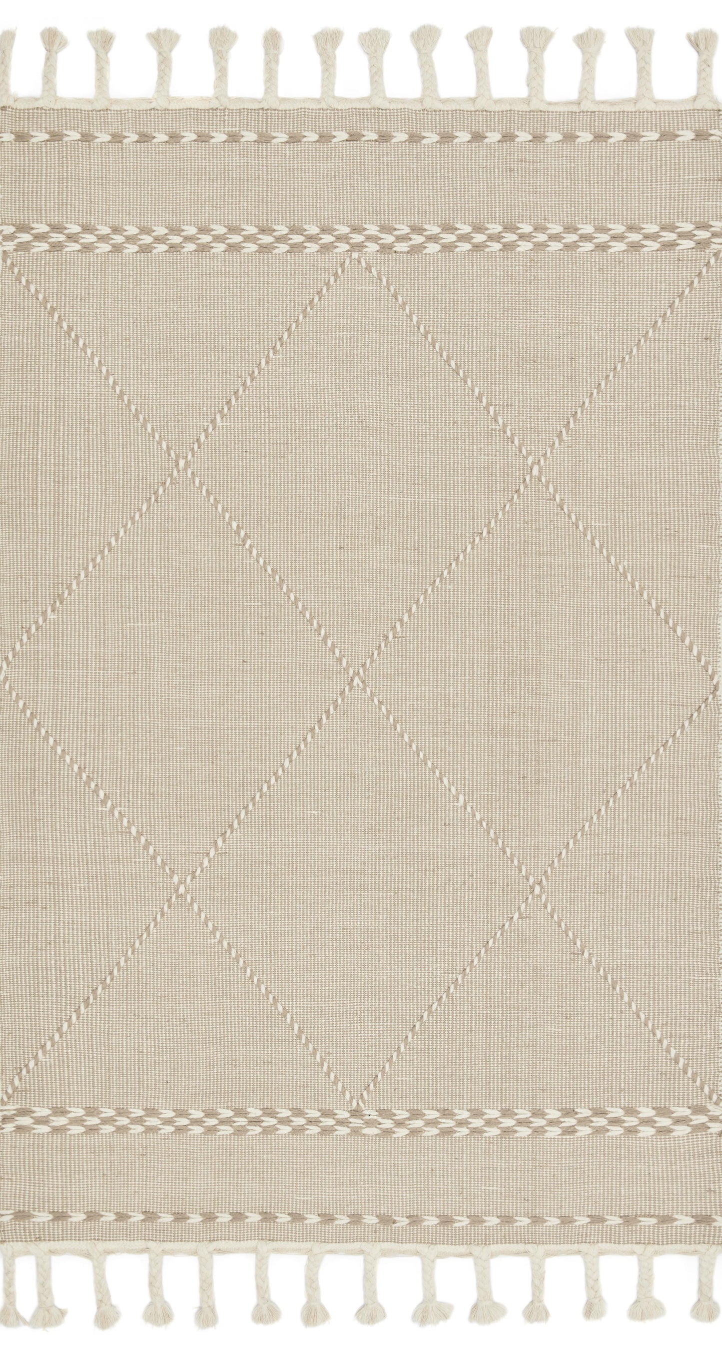 Loloi II Sawyer SAW-03 Sand Contemporary Hand Loomed Rug