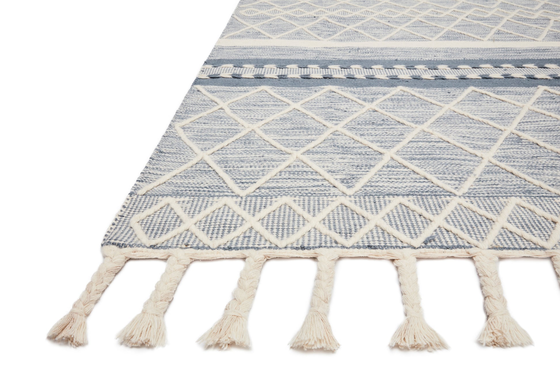 Loloi II Sawyer SAW-04 Teal Contemporary Hand Loomed Rug