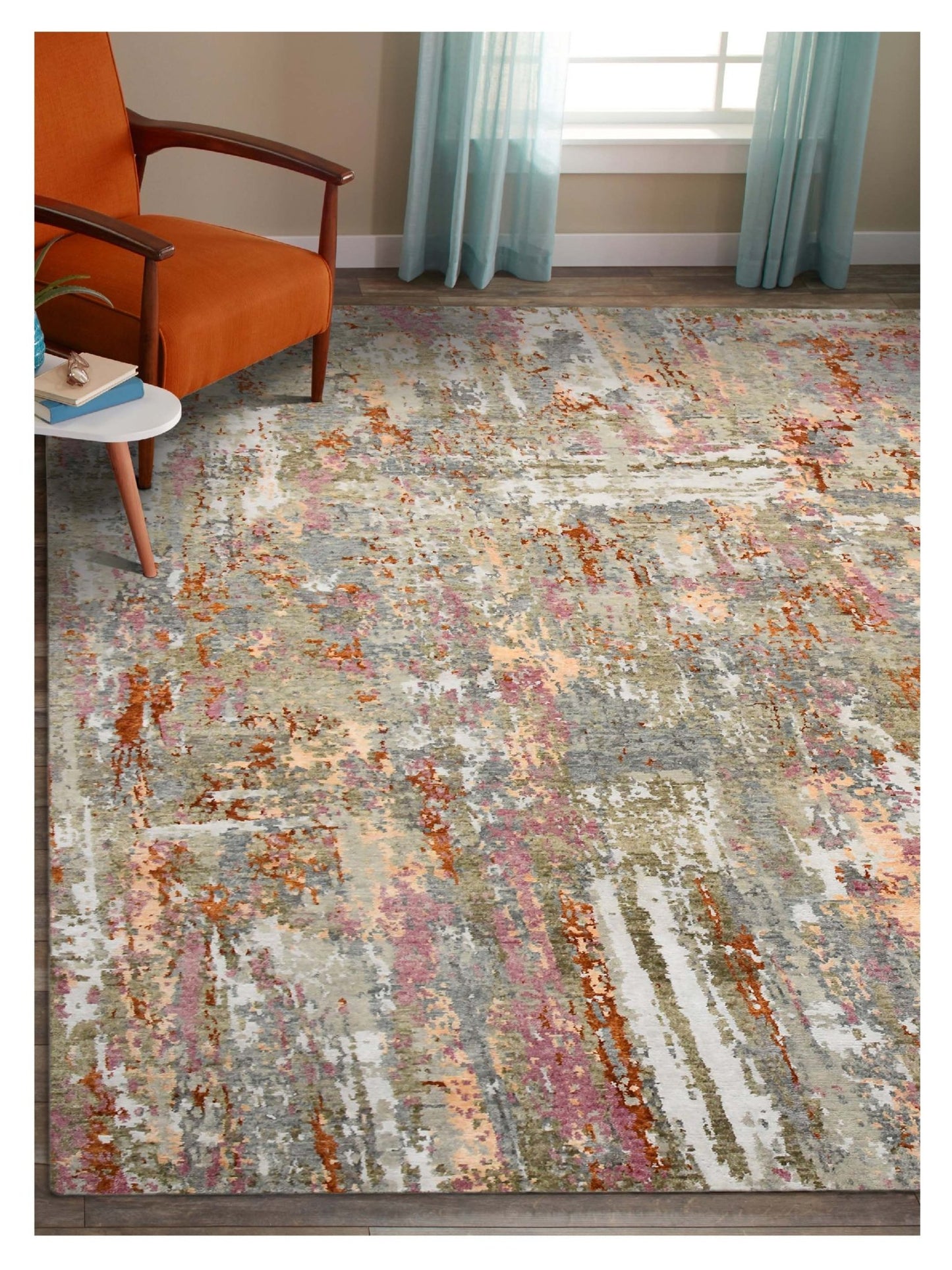 Limited SUNBURY SB - 119 CARNATION PINK Transitional Knotted Rug - Rugs - Limited - Atlanta Designer Rugs