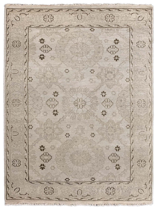 Artisan Cameron Ivory Beige Traditional Knotted Rug - Rugs - Artisan - Atlanta Designer Rugs