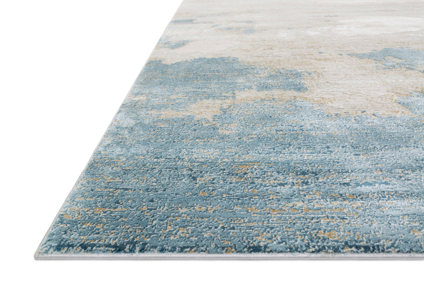 Loloi SIENNE SIE-08 Sand Ocean Contemporary Power Loomed Rug