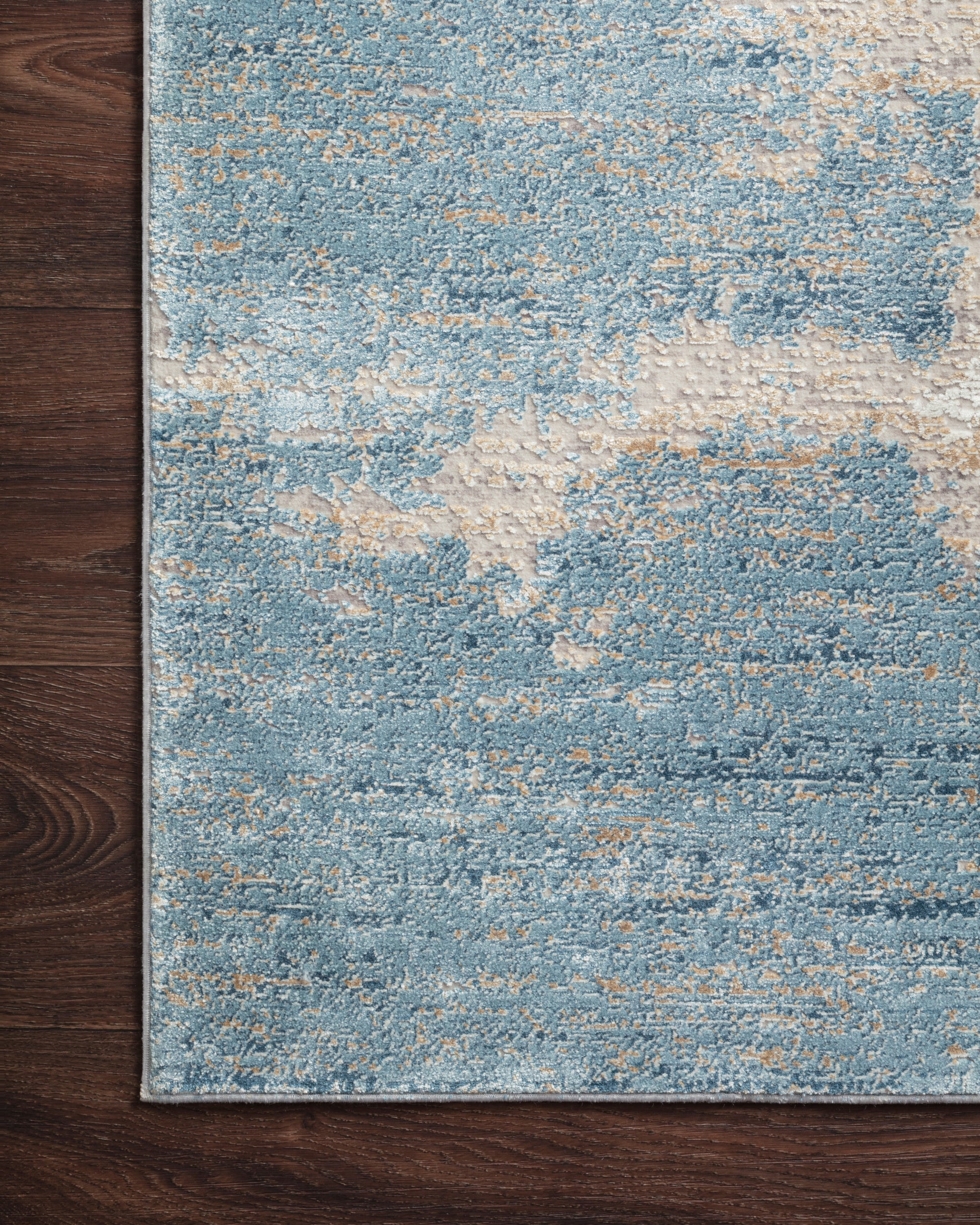 Loloi SIENNE SIE-08 Sand Ocean Contemporary Power Loomed Rug