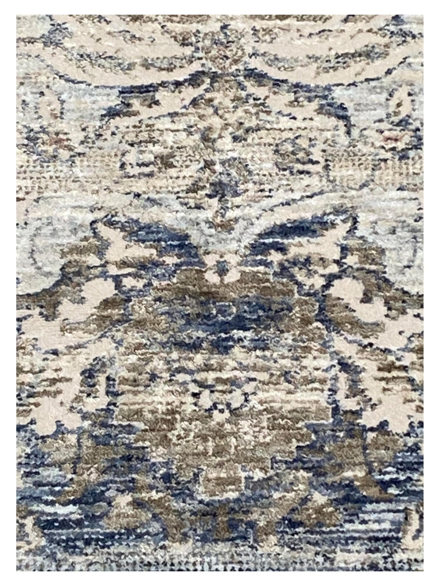 Artisan Stana Ivory Blue Traditional Machinemade Rug - Rugs - Artisan - Atlanta Designer Rugs