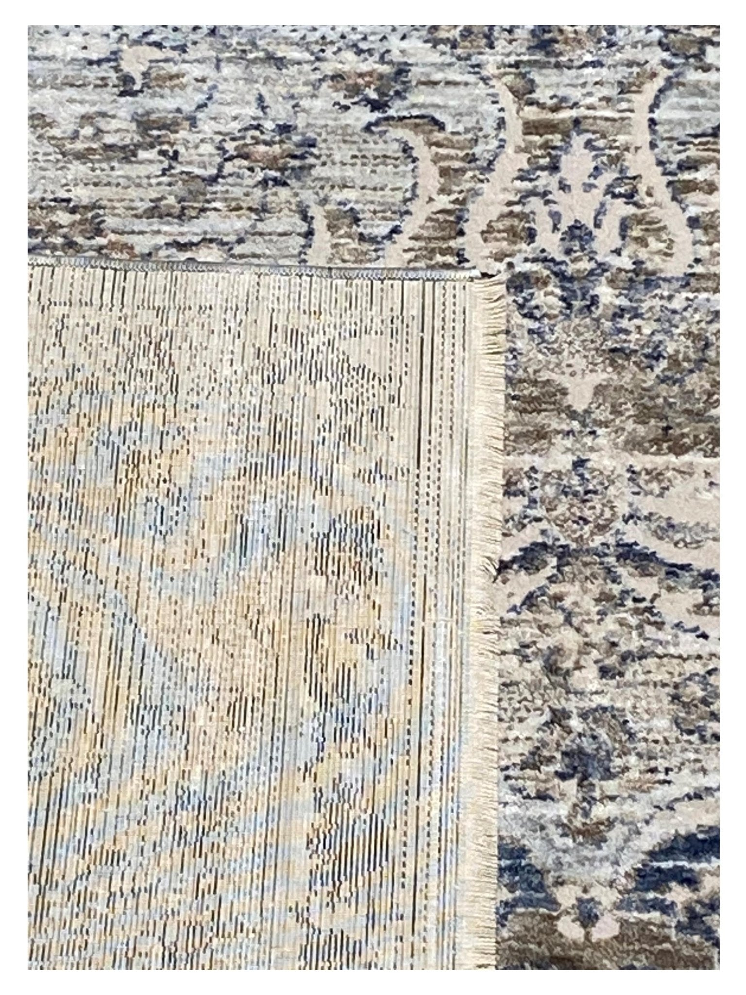 Artisan Stana Ivory Blue Traditional Machinemade Rug - Rugs - Artisan - Atlanta Designer Rugs