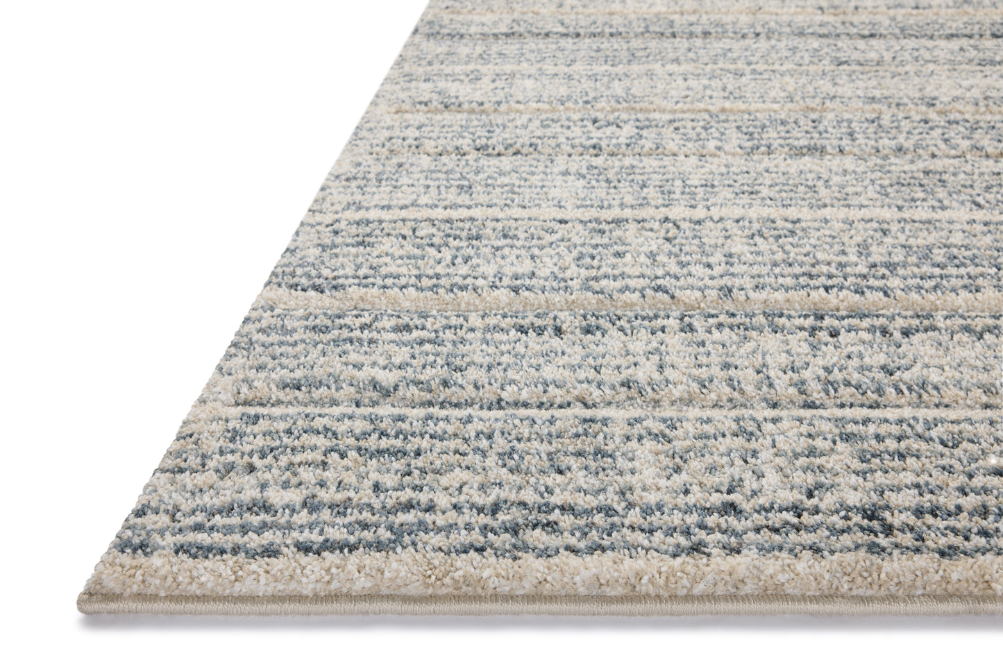 Loloi Silas SLA-03 Oatmeal Blue Traditional Power Loomed Rug