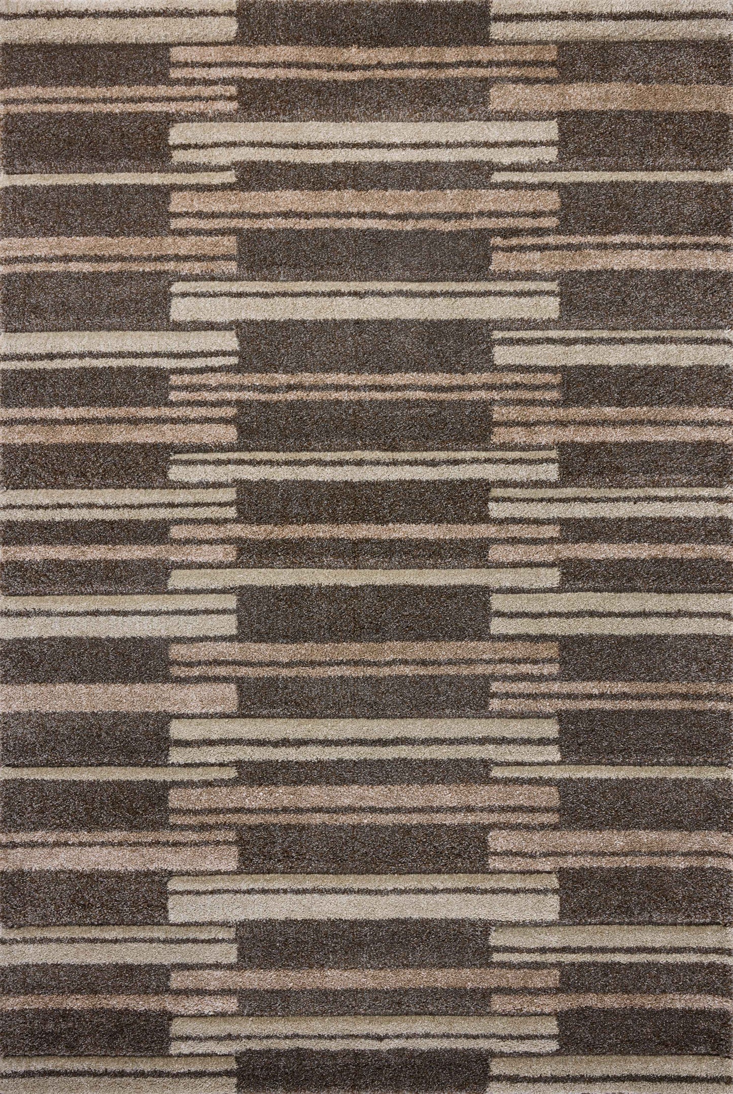 Loloi Silas SLA-08 Mocha Champagne Traditional Power Loomed Rug