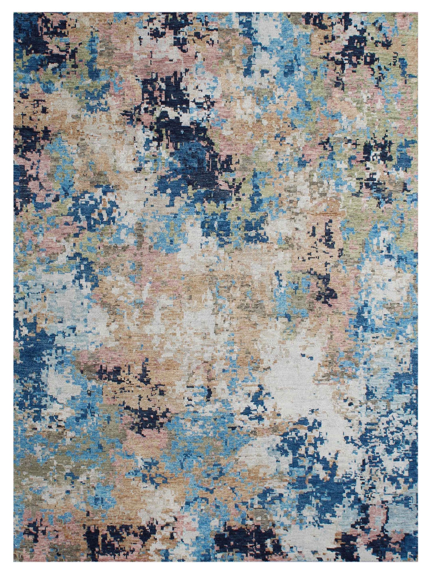 Artisan Hudson  Lt.Blue Beige Transitional  Rug