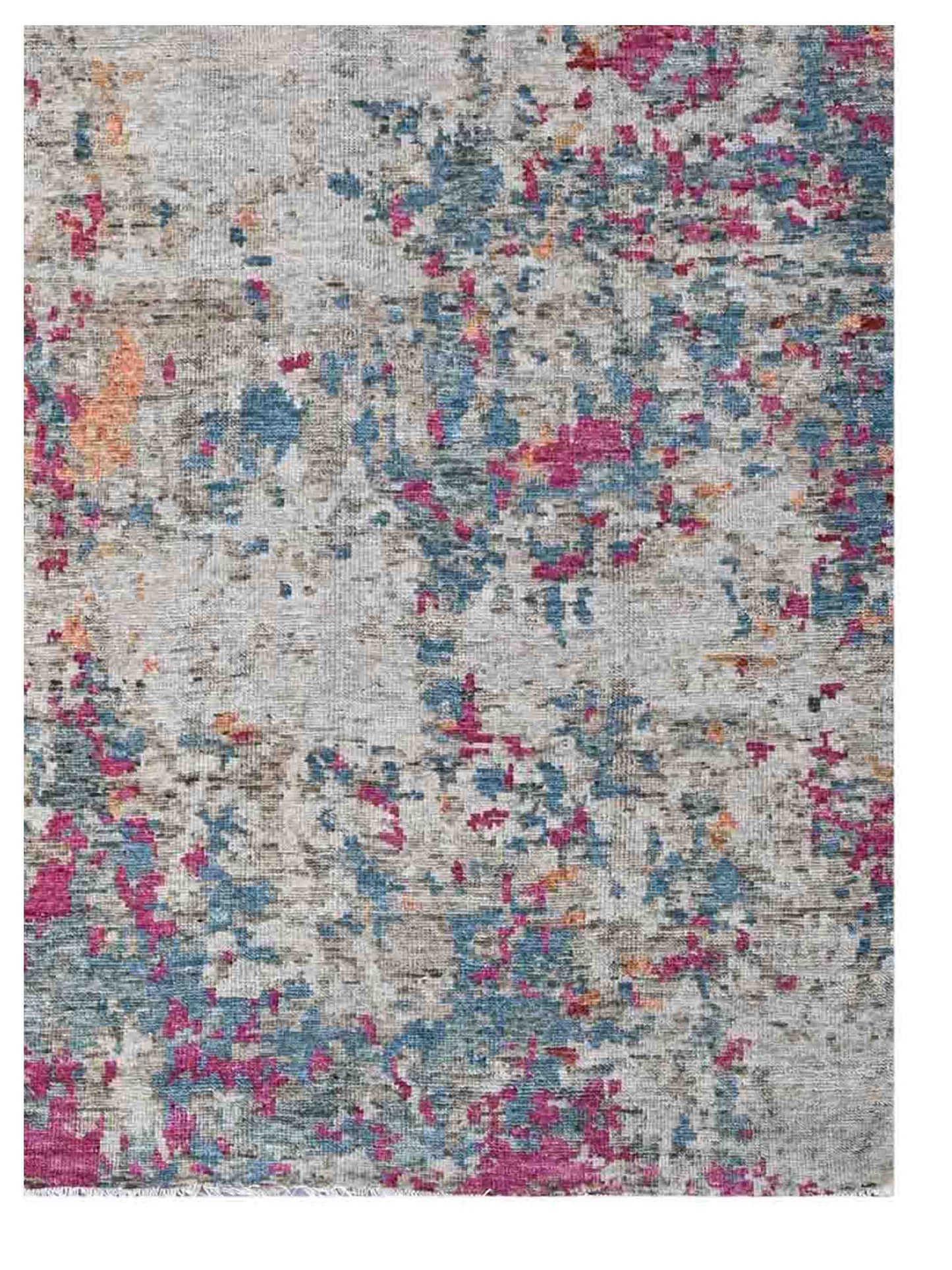 Artisan Vintage Modern  Multi  Transitional Knotted Rug