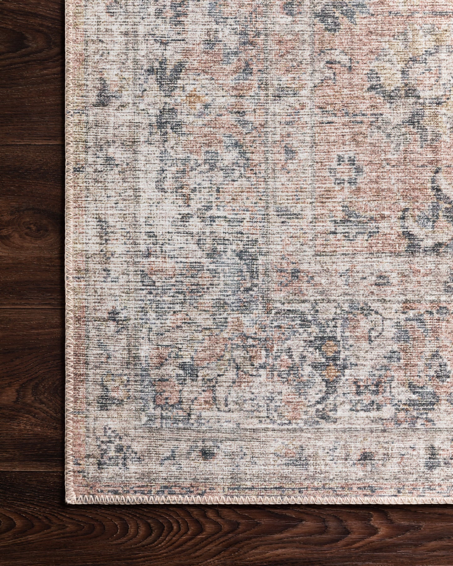 Loloi II Skye SKY-01 Blush Grey Traditional Power Loomed Rug